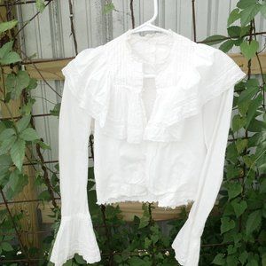 Vintage Cotton Victorian Blouse